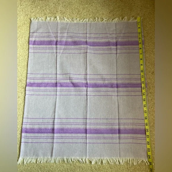 Artisan Woven Mexican Tea Towel, Hand Towel, Boho Chic, Kitchen, Serape - Picture 6 of 6